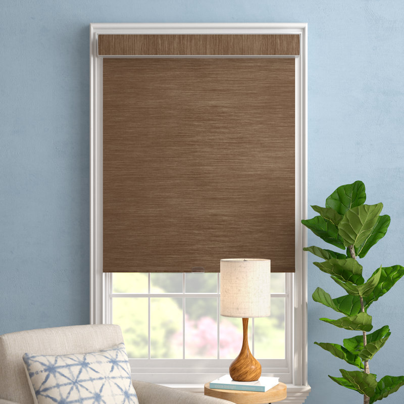 Symple Stuff Room Darkening Roller Shade & Reviews Wayfair